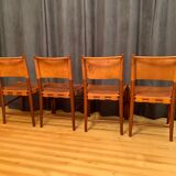 A set of four chairs, Denmark, 1960s