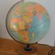World map vintage land globe 90s