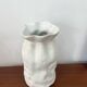 Paire de vases blancs