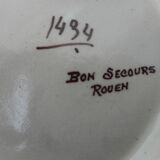 Two cups of earthenware "Rouen"