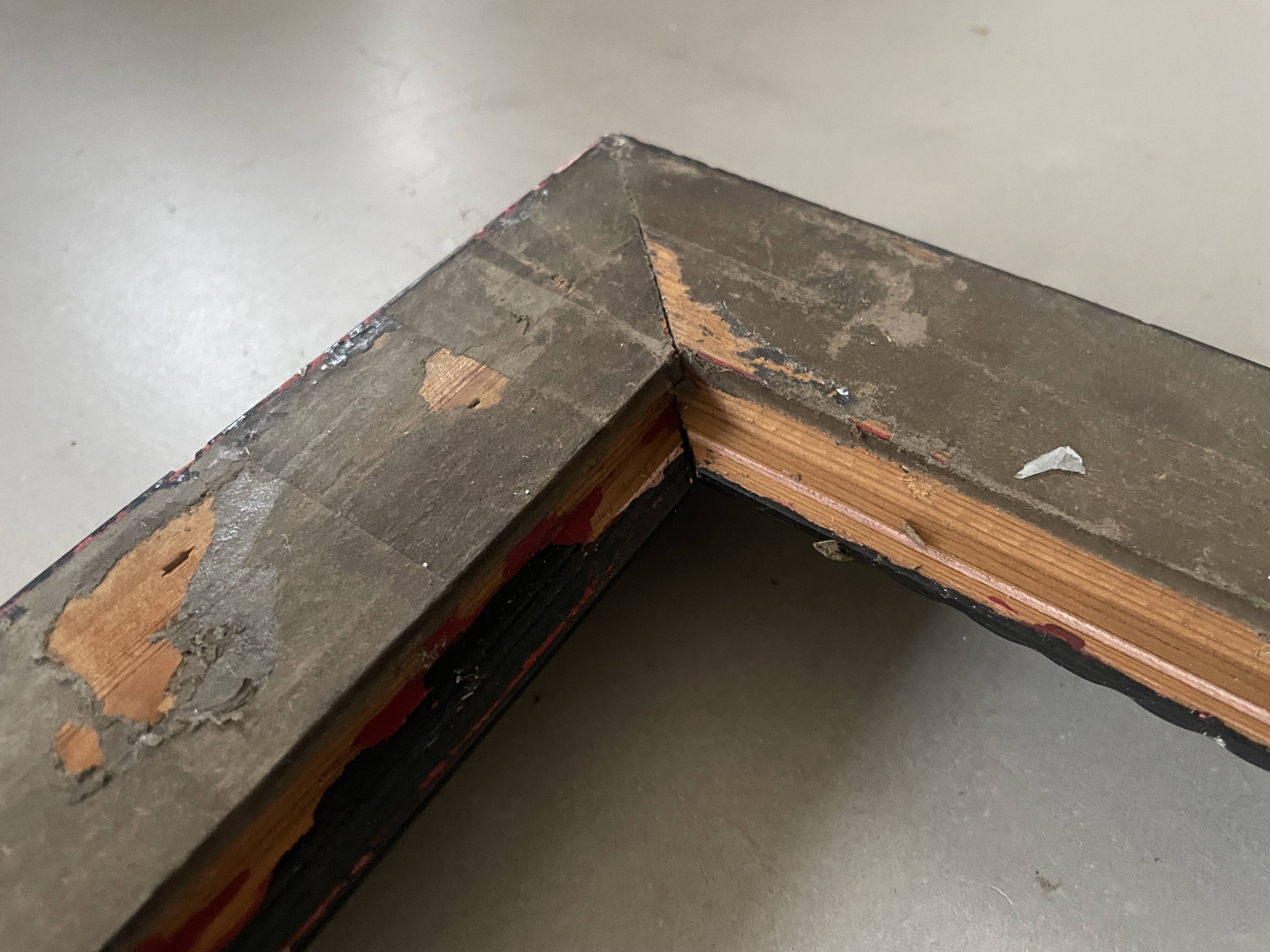 Old Napoleon III frame 40x42cm