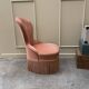 pink frog chair