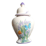 Large Potiche vase with lid