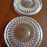 Crystal coaster Val Saint Lambert