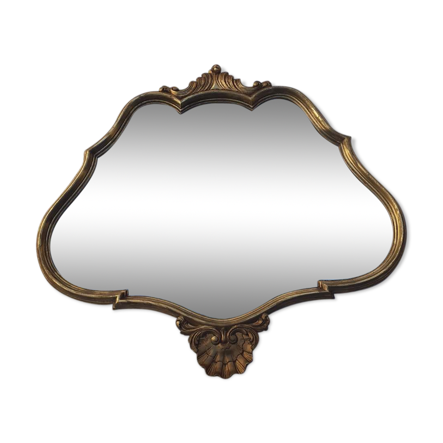 Resin mirror 76 x 69 cm