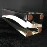 FLAVIO POLI for SEGUSO Vetri d'arte, Multi-layered glass vase, Murano, circa