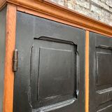 Vintage Parisian 2-door wardrobe, shoe furniture