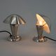 Pair of Bauhaus Bedside Lamps with Flexible Shade, 1930