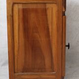 Art deco walnut bedside table