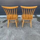 Pair of Åkerblom Sweden chairs by Gunnar Eklöf 1950