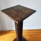Brutalist column – old Burgundy press screw