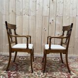 Paire de fauteuil de style Louis XVI - Directoire