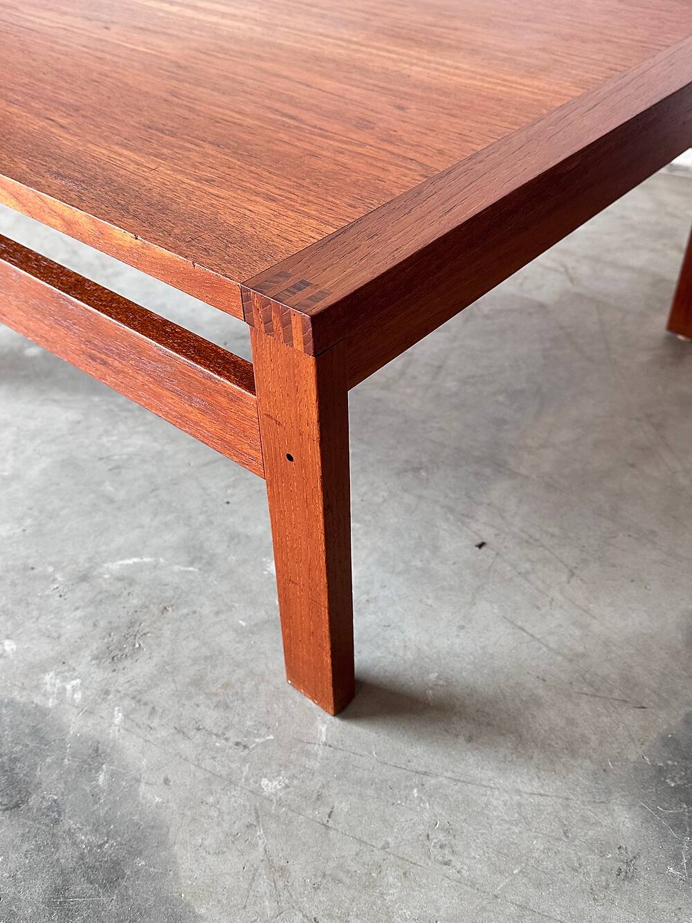 Teak coffee table, Ole Gjerløv & Torben Lind, France & Søn, Denmark, 60s