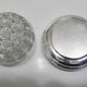 Pique flowers or wears silver metal pen Christofle Gallia