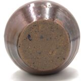 Brown ceramic wall vase by Guy Baudat, 1970s