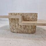Mactan or Fossil Stone Coffee Table by Magnussen Ponte, 1980s
