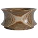 Hand Turned Brown Onyx Bowl, Greece, 1970s