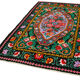 Tapis moldovian rose kilim 246 x 151 cm