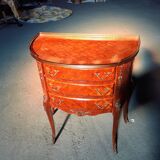 Chest of drawers half moon