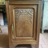 Antique Art Deco walnut sideboard