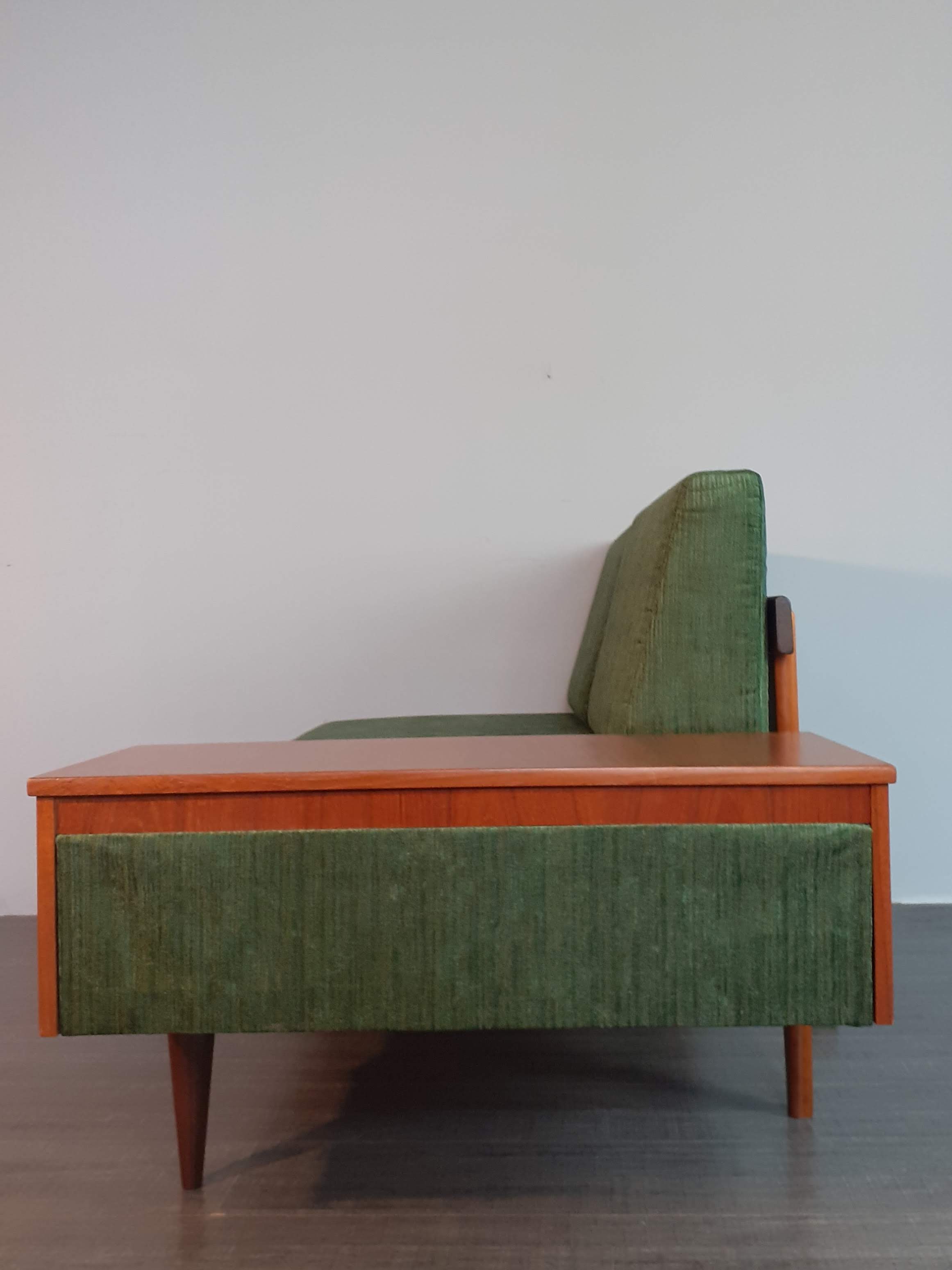 Living room set 2 Norwegian daybeds Ingmar Relling and teak corner table