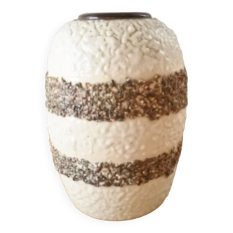 Vase texturé
