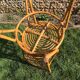 6 vintage wicker chairs 1960