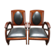 Pair of chairs desing boat