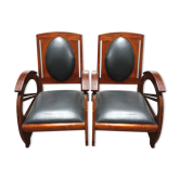 Pair of chairs desing boat