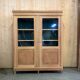 Vitrine vintage chêne démontable