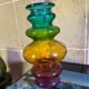 Multicoloured vase