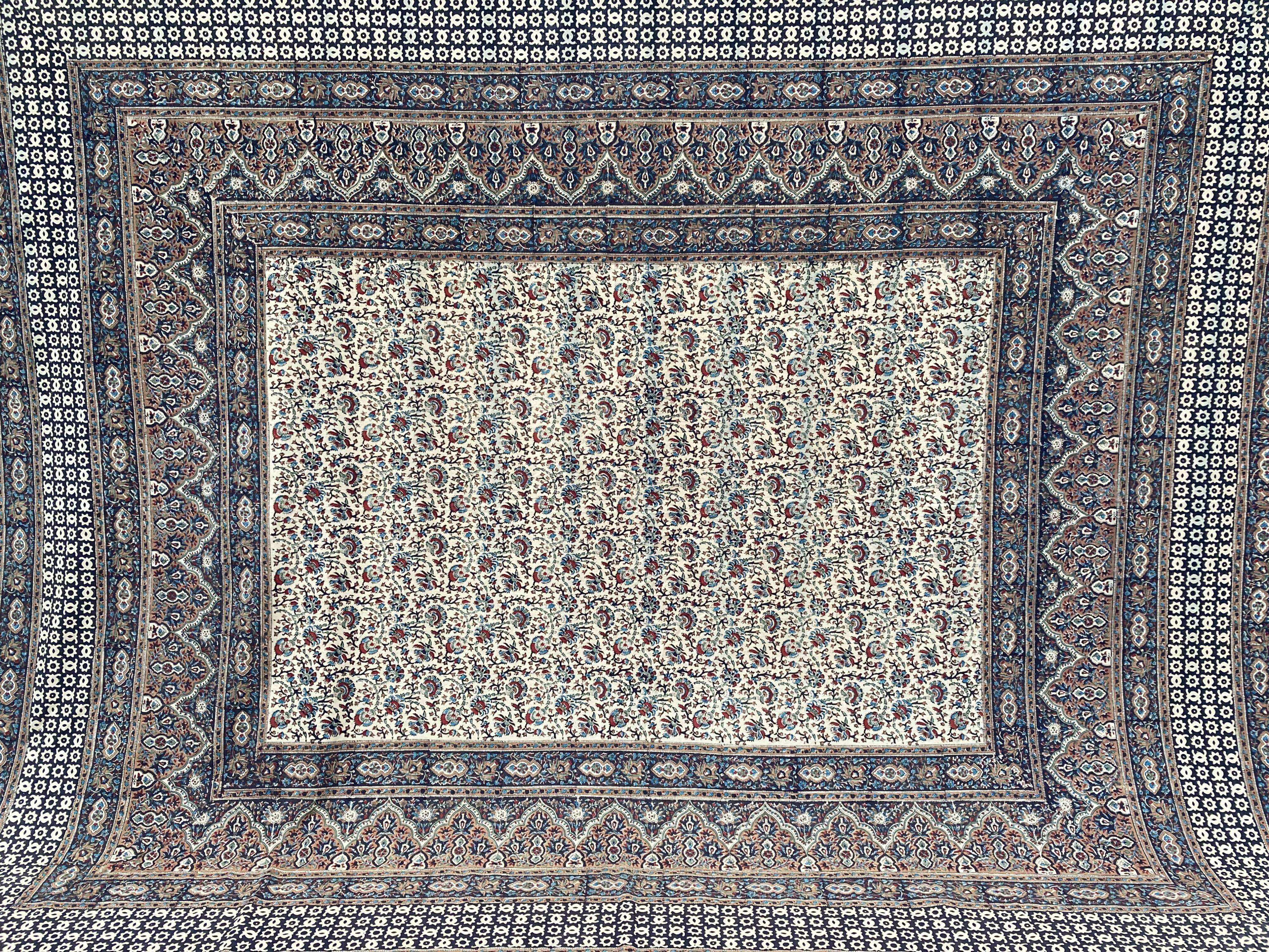 Embroidery kalamkari fabric