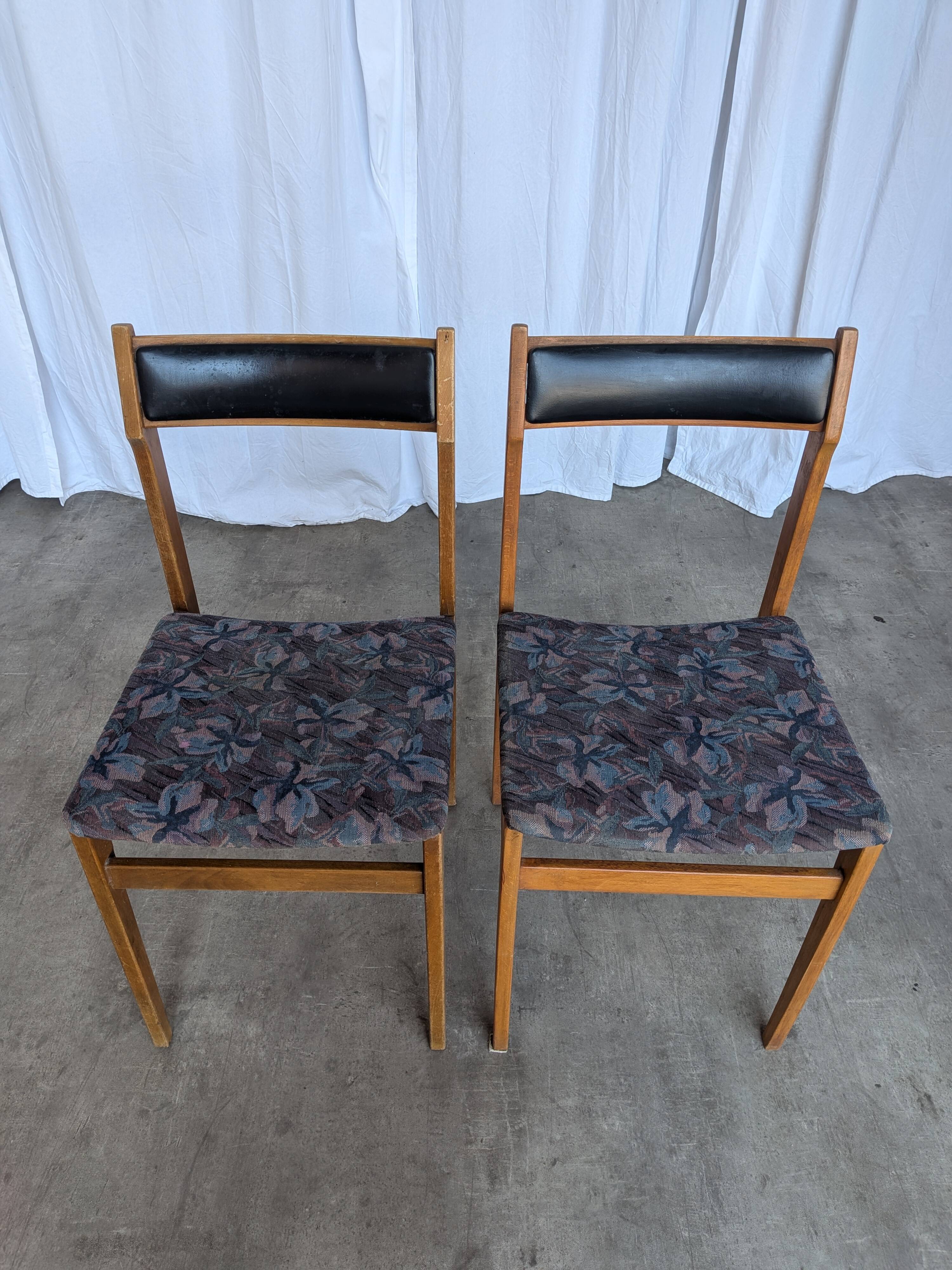 Vintage Branko Ursic Dining Chairs: STOL Kamnik Model 2087, Yugoslavia 1960