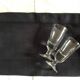 Nappe de campagne en lin noir