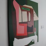 Original canvas "serenity" 100x81cm signed Bodasca