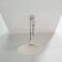 Grey Metal Counterweight Pendant, Italy 1960s