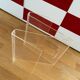 Vintage plexiglass magazine holder
