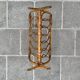 Vintage bamboo and wicker magazine rack
