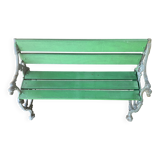 Antique Coalbrookdale style bench