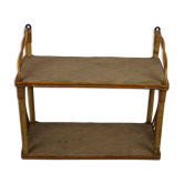 Rattan shelf