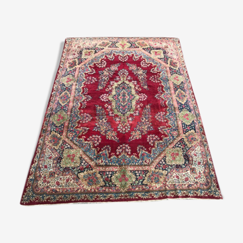 Old carpet Kirman late 270x380 cm