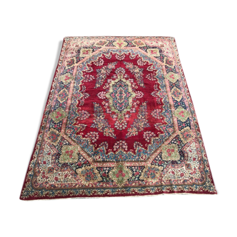 Tapis ancien Kirman fin 270x380 cm