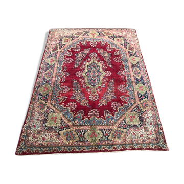 Old carpet Kirman late 270x380 cm