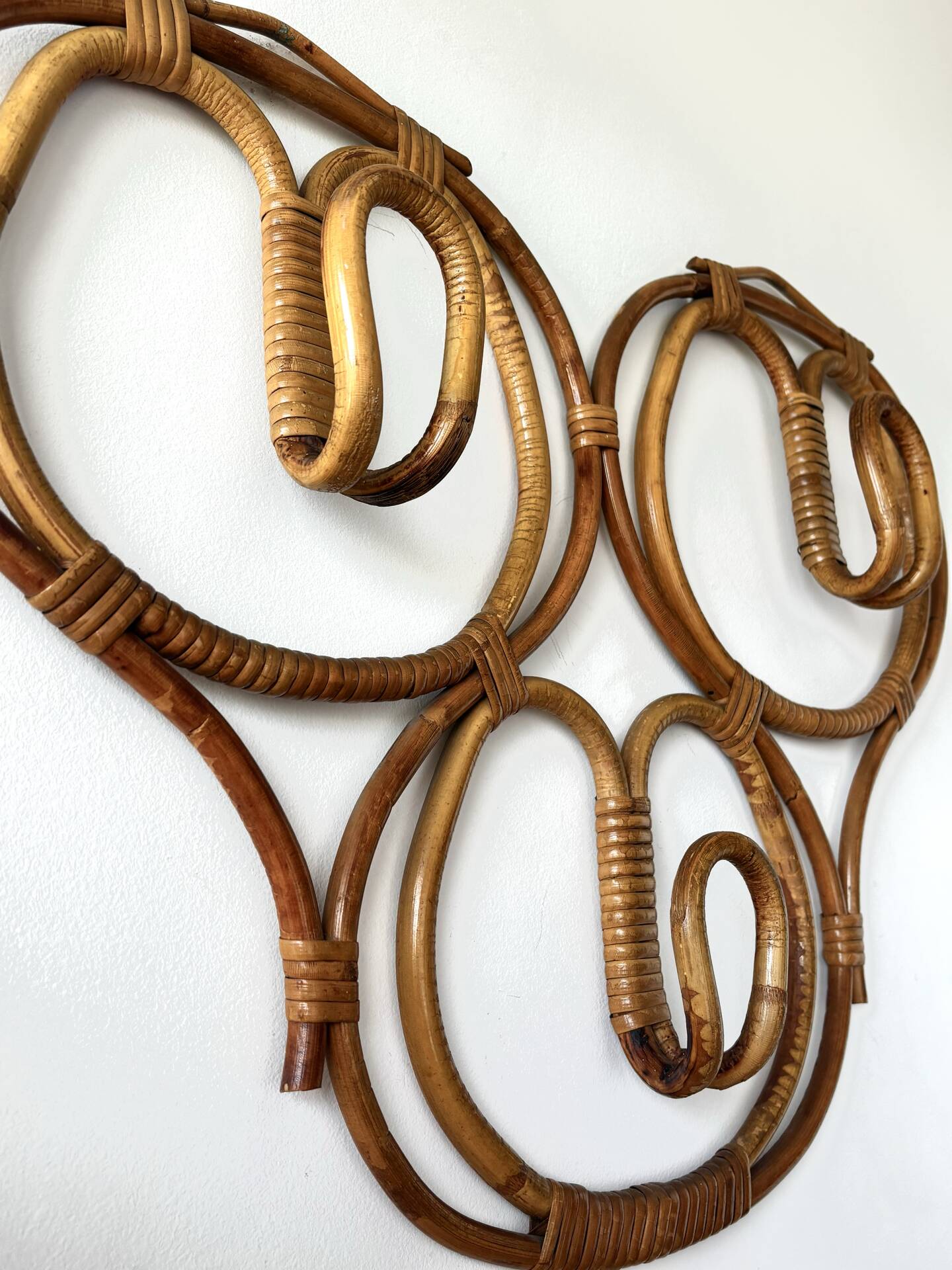 Franco Albini rattan coat rack 1960