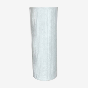 Vase Op Art de 32 cm Heinrich Fuchs pour Hutschenreuther, Allemagne, années 1970