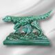 Large Art Deco Collectible Porcelain Irish Setter Sculpture