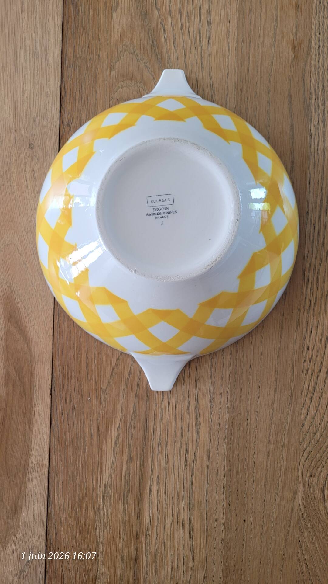 Digoin Sarreguemines Soup Tureen - Scottish