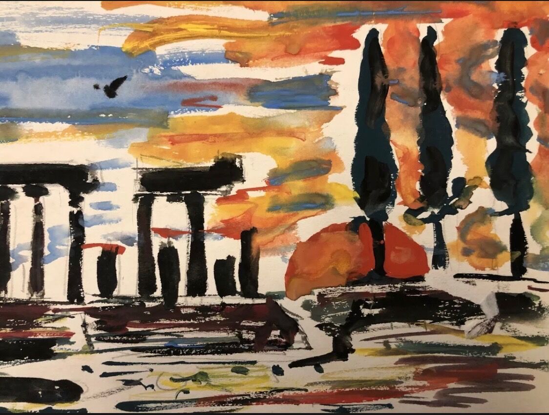 Painting painting by Duroux