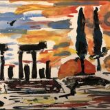 Painting painting by Duroux