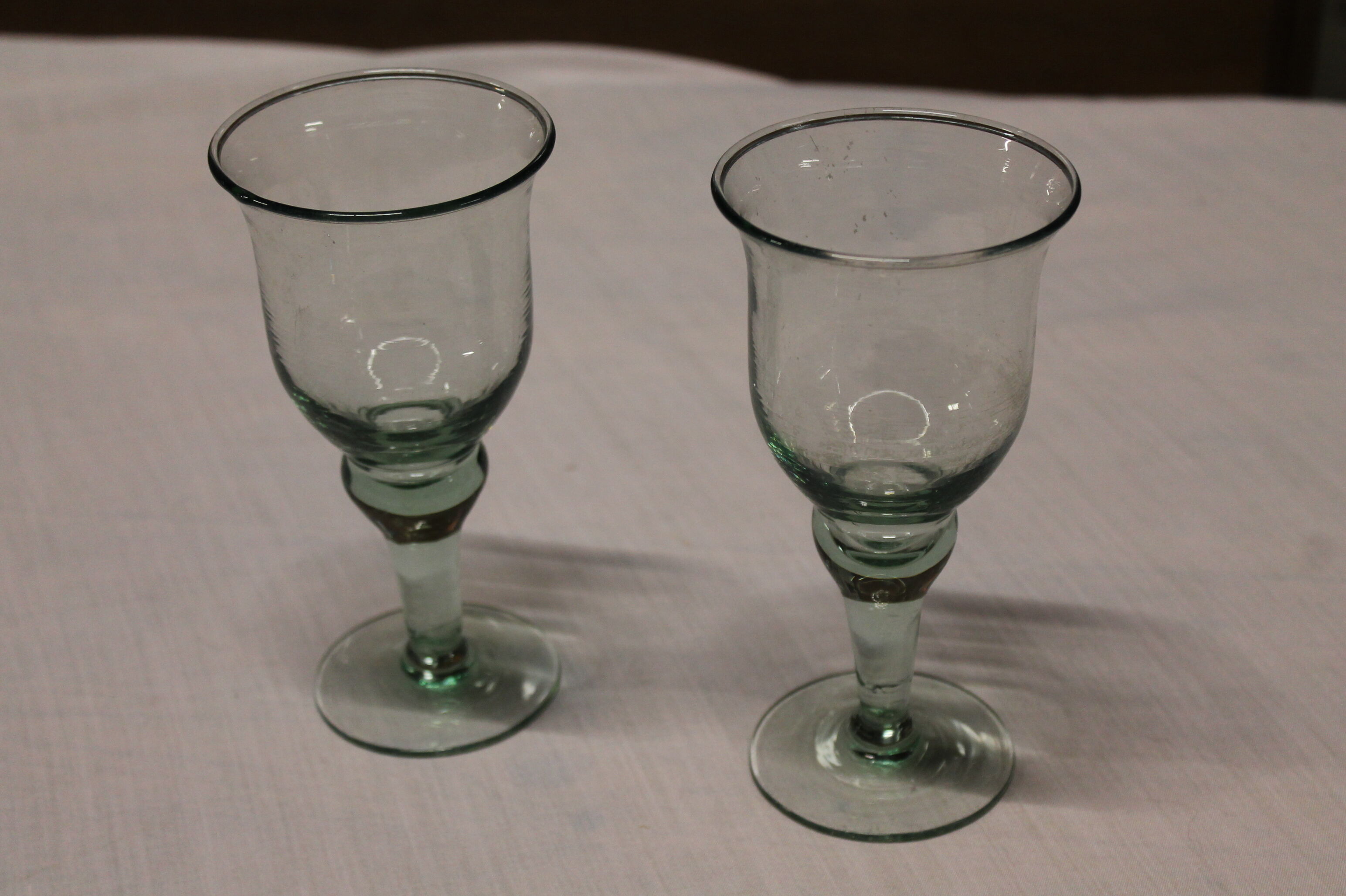Pair of absinthe glasses